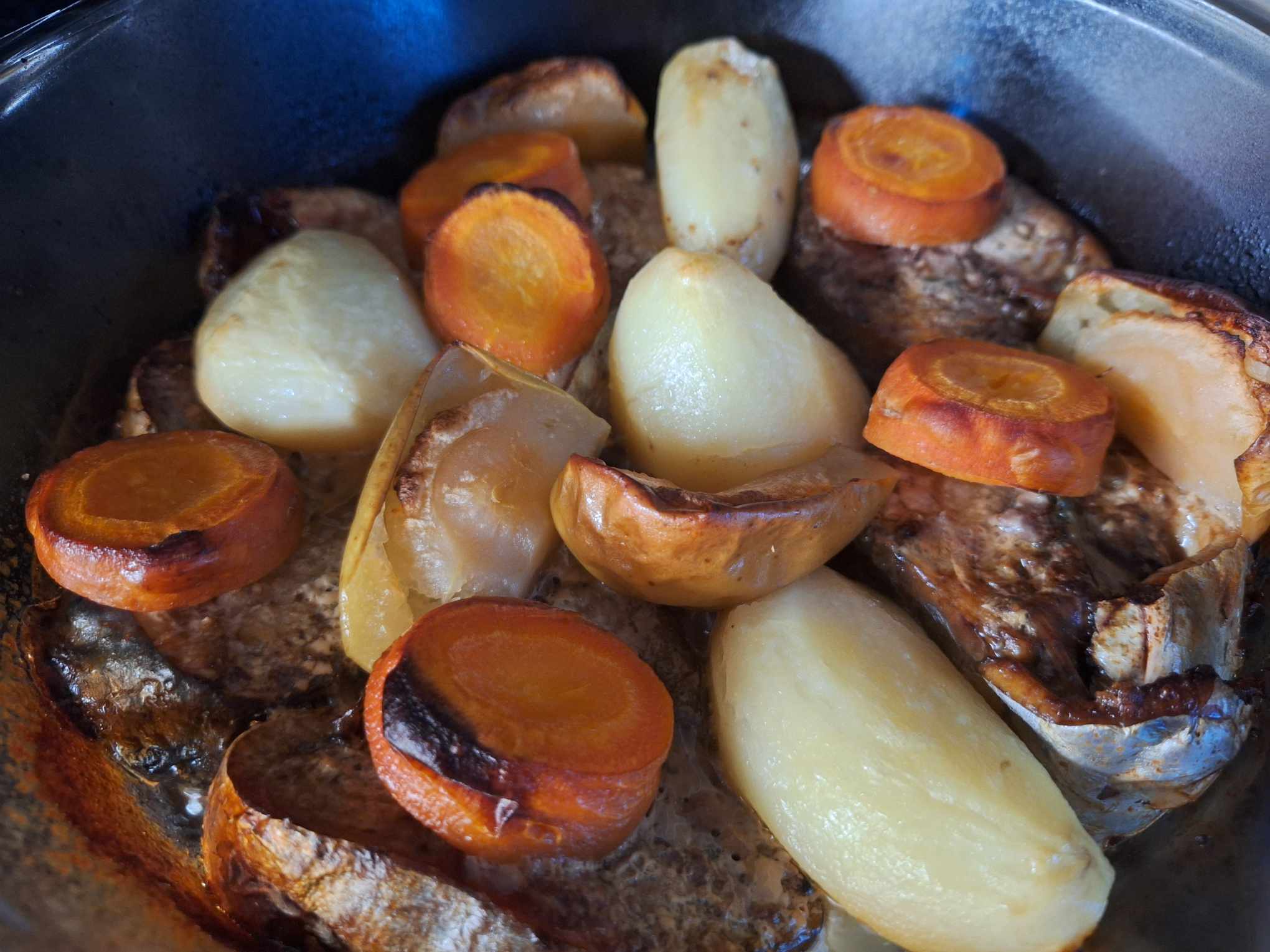 Pyallam Isda Top recept: Palamida s krompirjem in korenjem - TOP24NOVICE