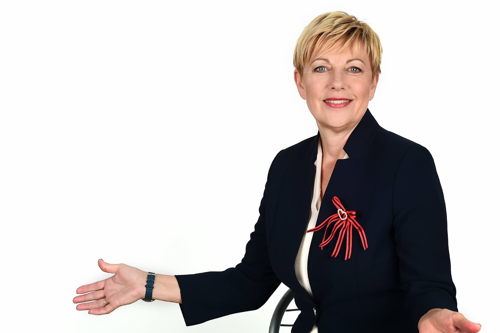 televizijska voditeljica, Rosvita Pesek,