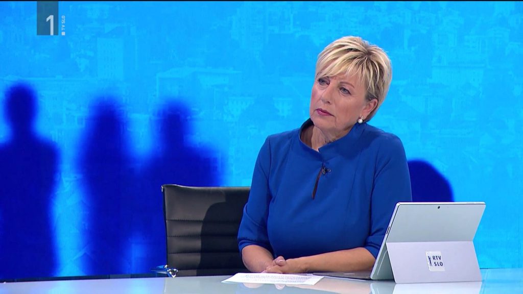 Rosvita Pesek, televizijska voditeljica, Odmevi, pogovor, vodenje,