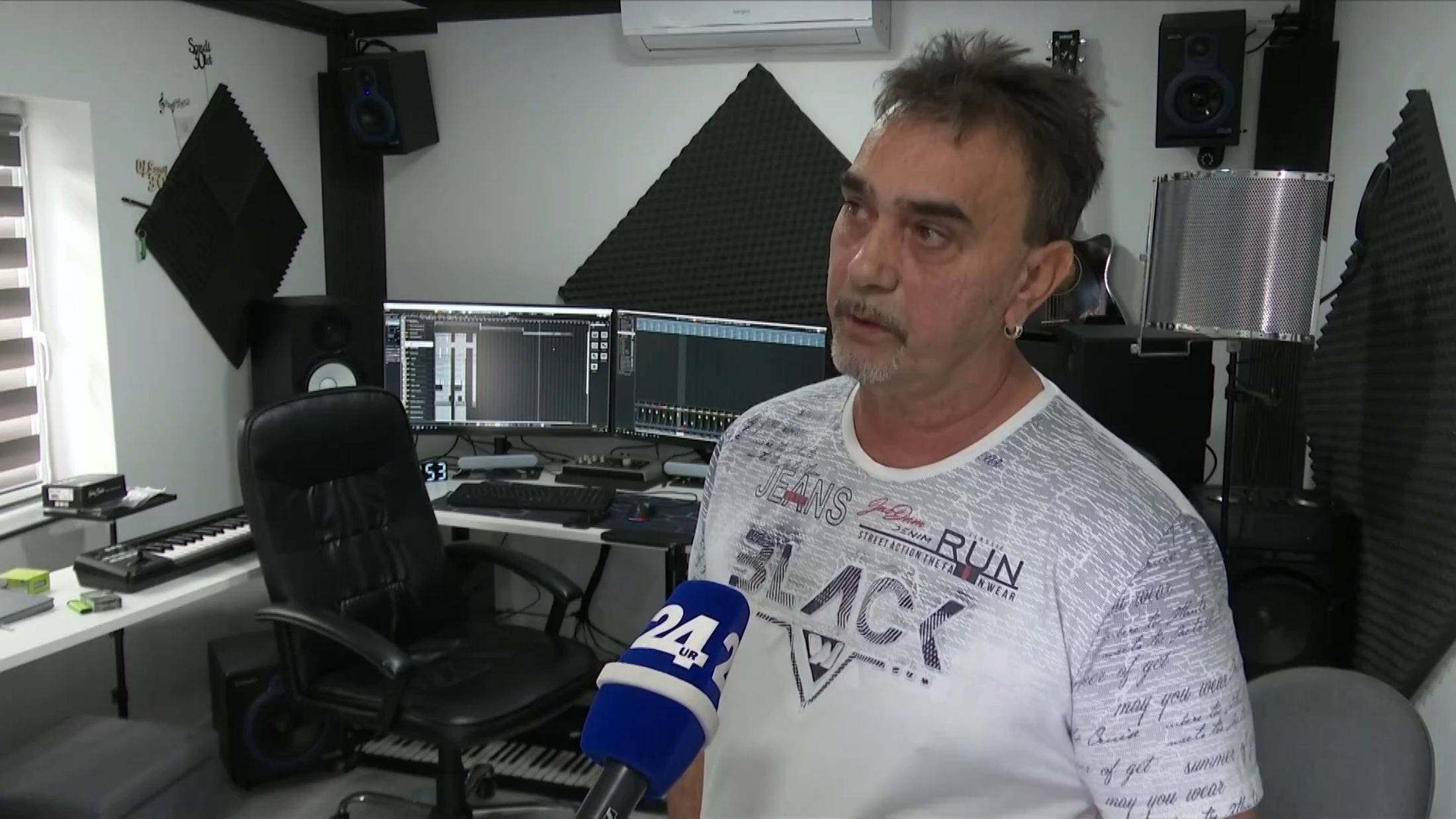 Fredi Miler, glasbenik, oddaja, Vizita, 