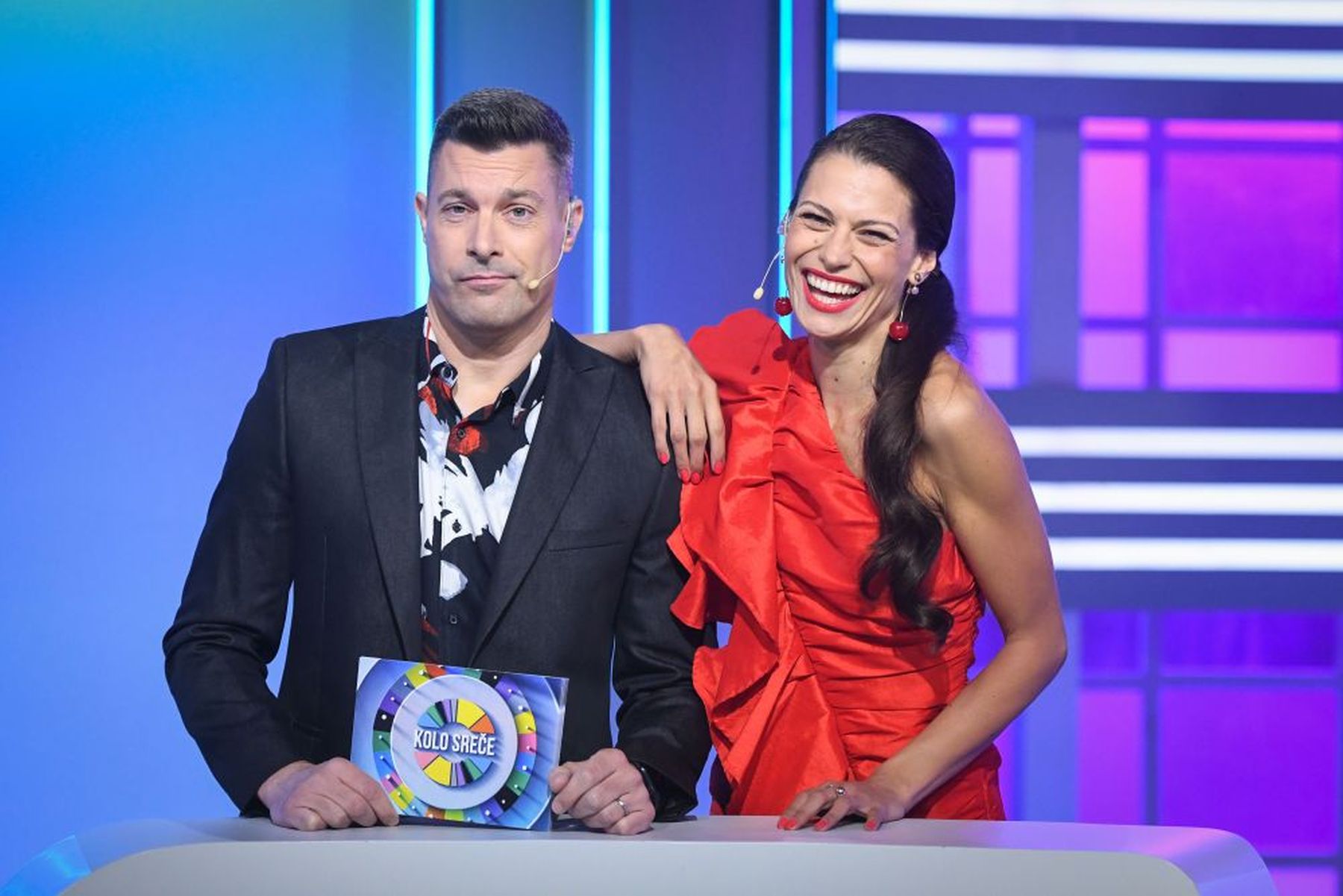 voditelja, Nataša Naneva, Klemen Bučan, Kolo sreče, 