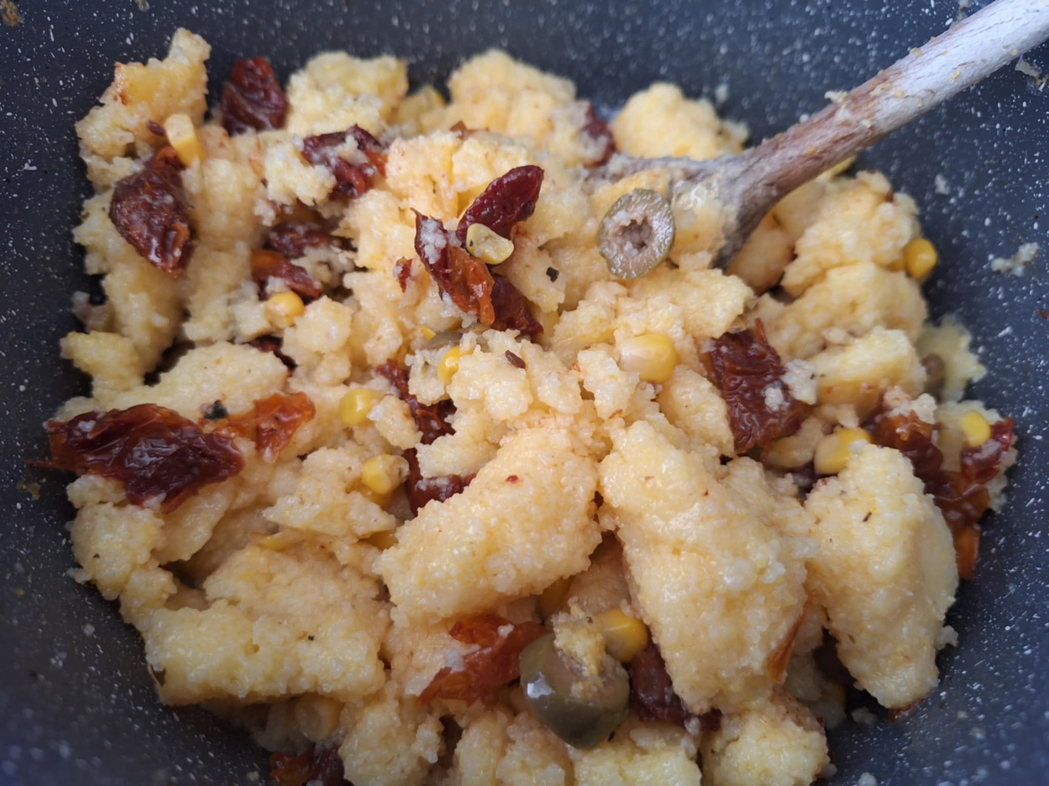 pečena polenta pečena polenta, obrok, recept,