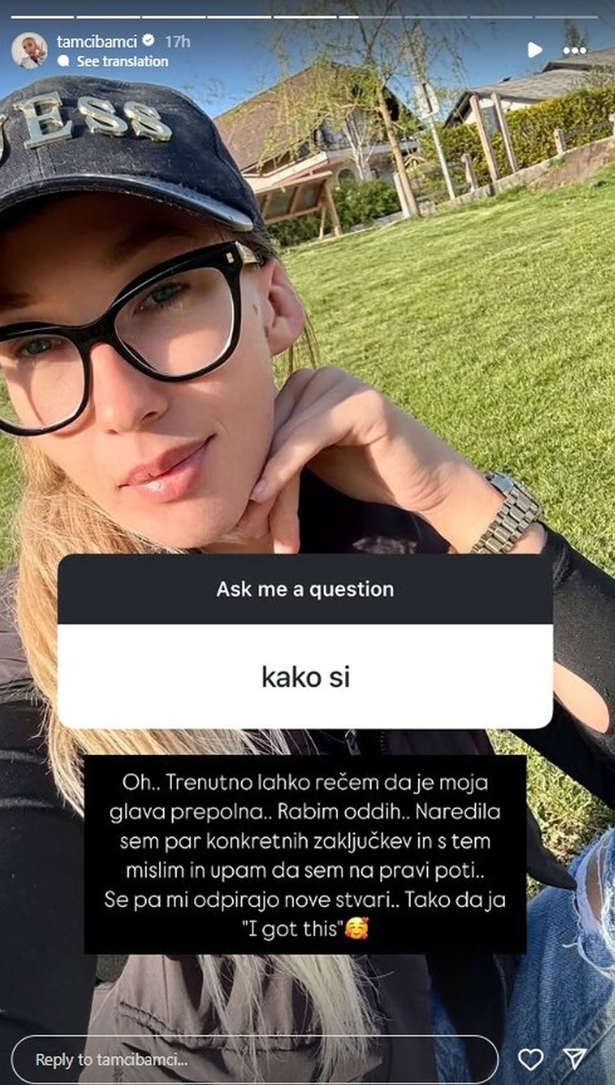 Tamara Talundžič Tamara Talundžič, tekmovalka, Kmetija, Instagram,