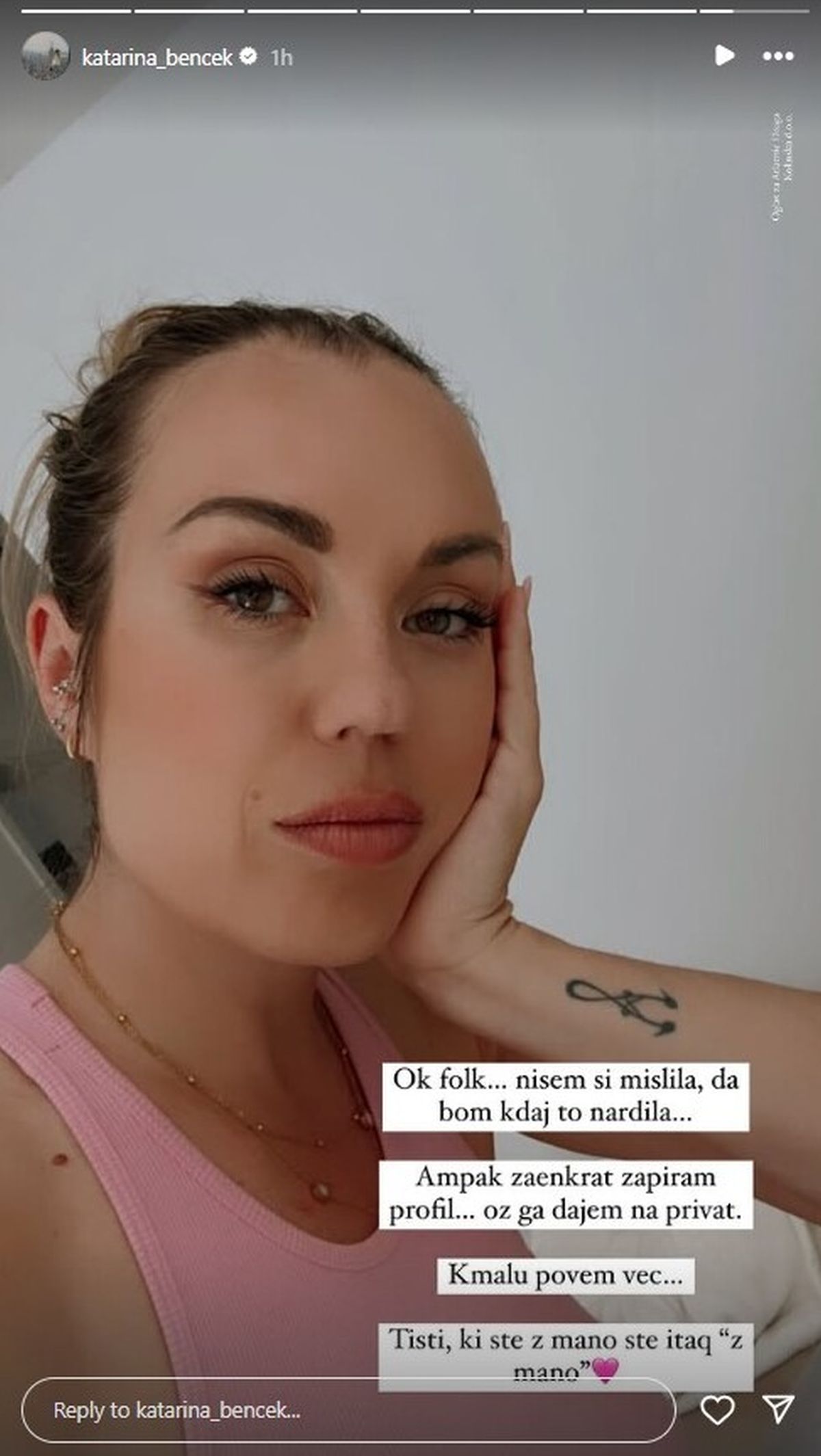 katarina benček Katarina Benček, spletna vplivnica, Instagram,