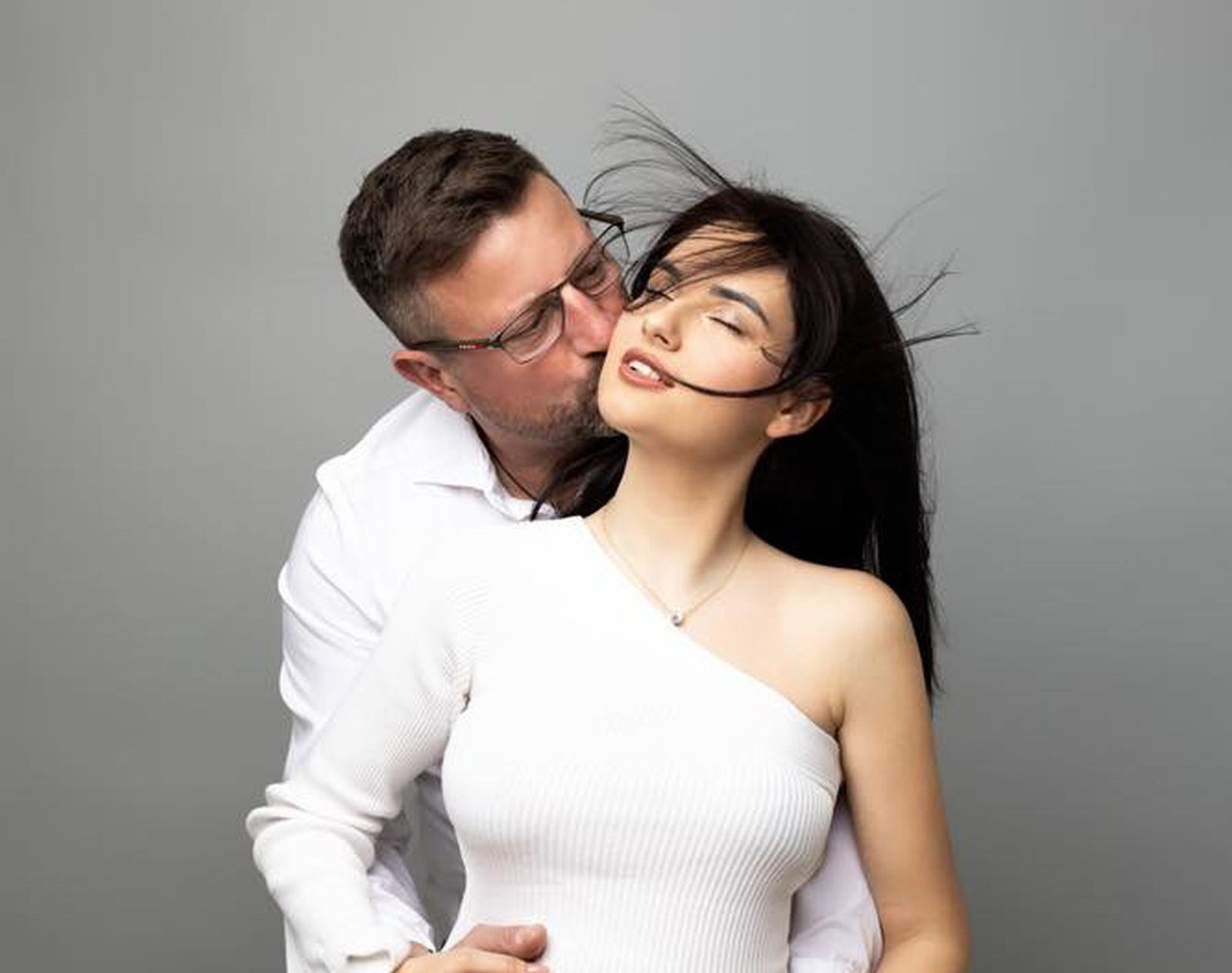 Ana Pusovnik, Saško Taks, par,