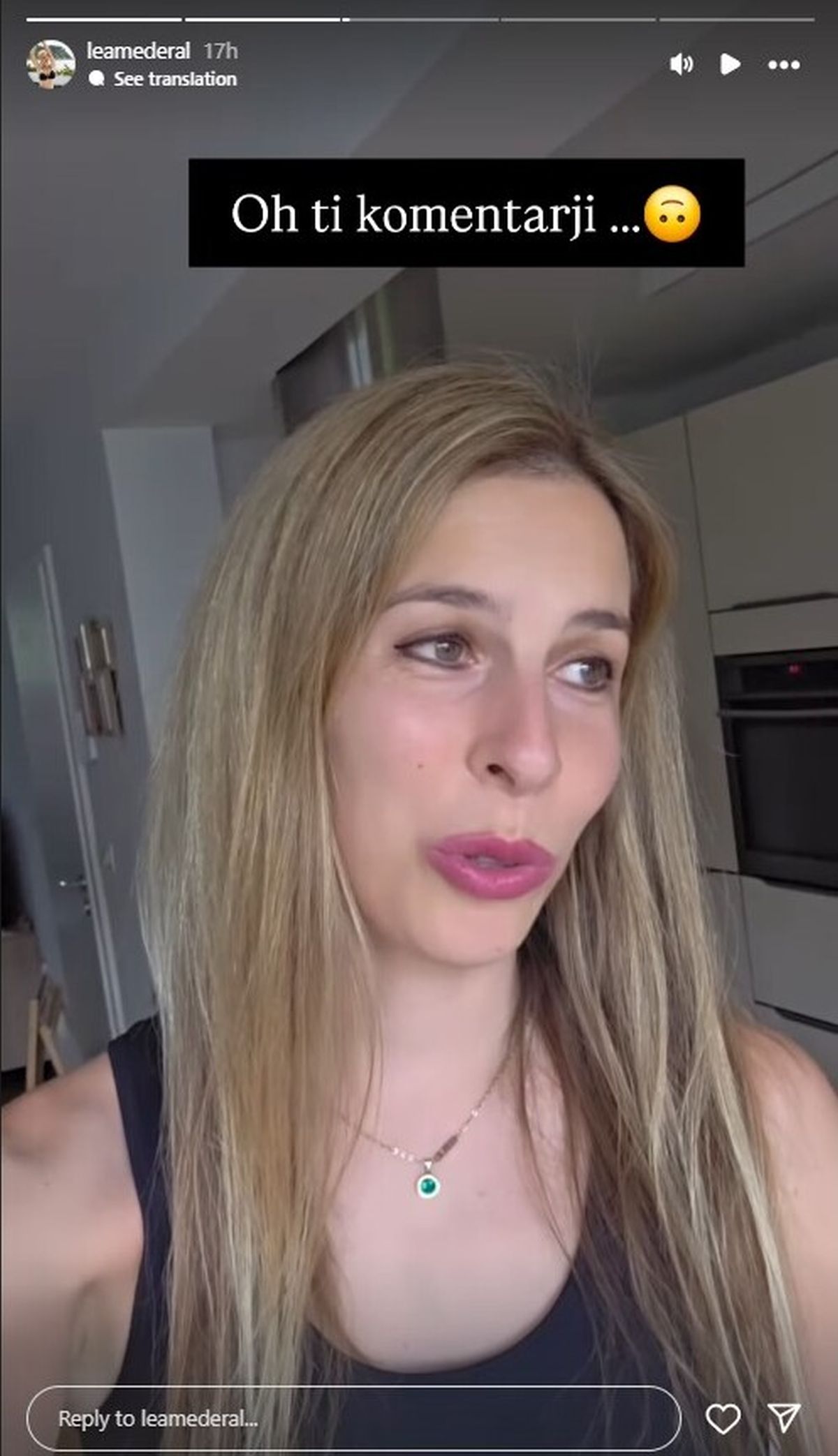 televizijska voditeljica, Lea Mederal, Instagram, 