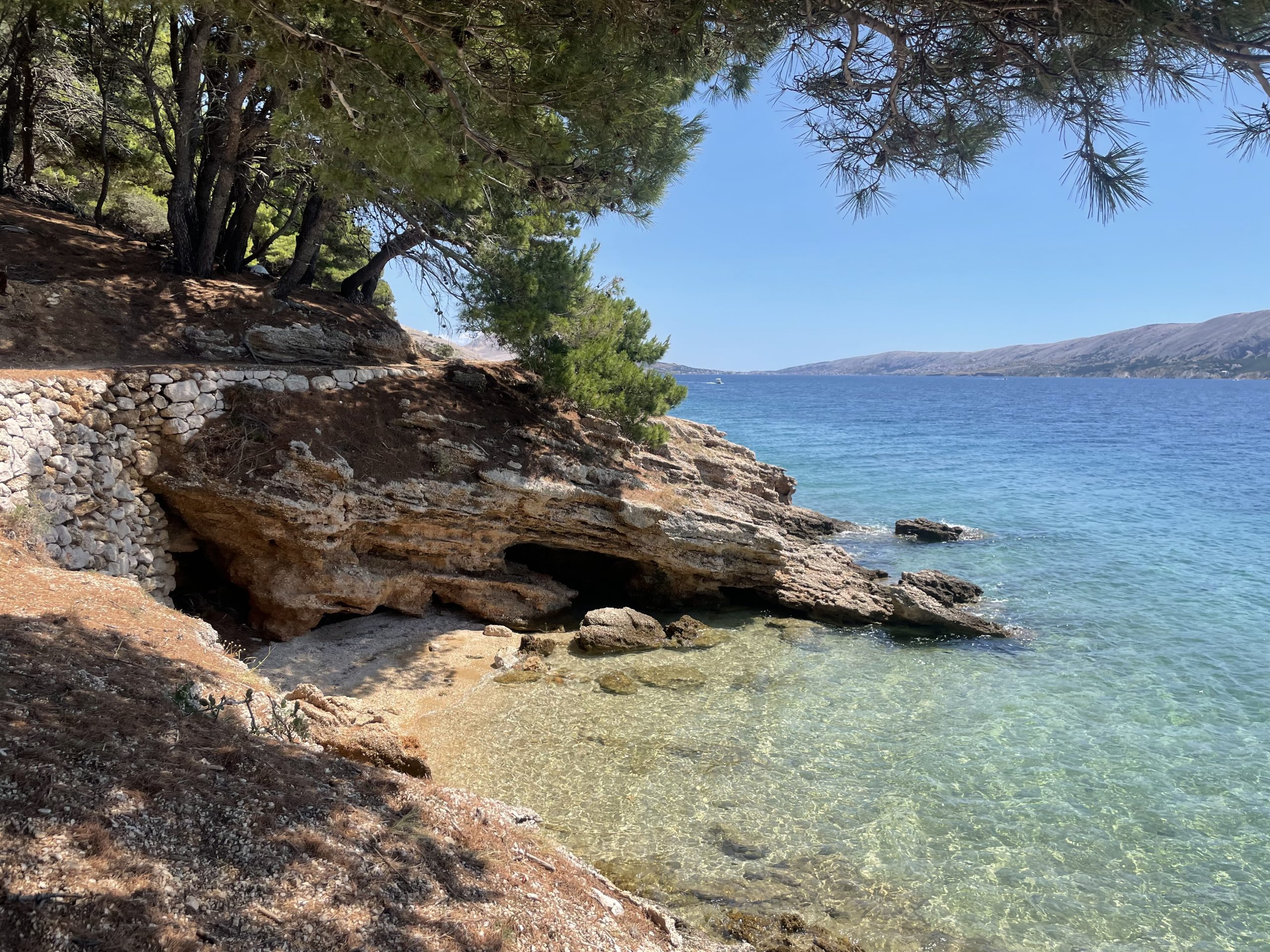 plaža, morje Pag,