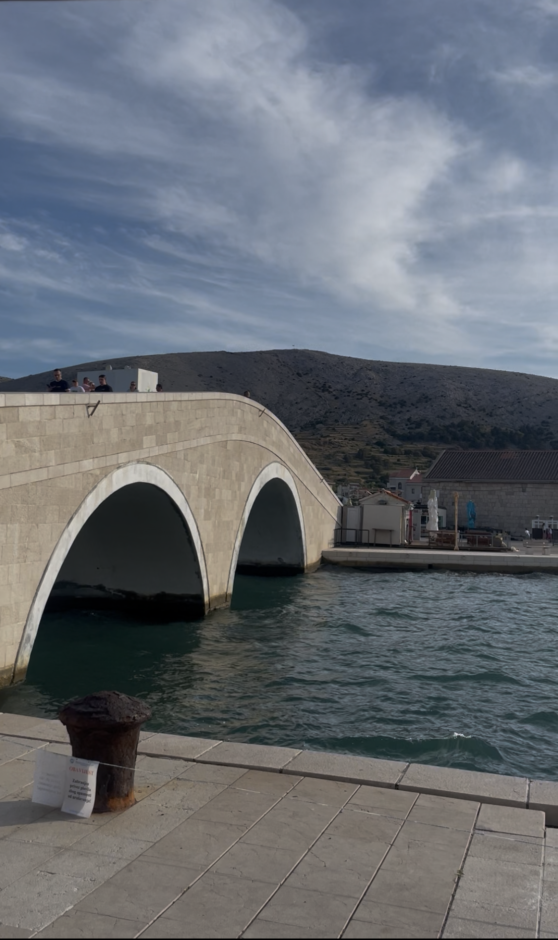 Pag, mesto, most, 