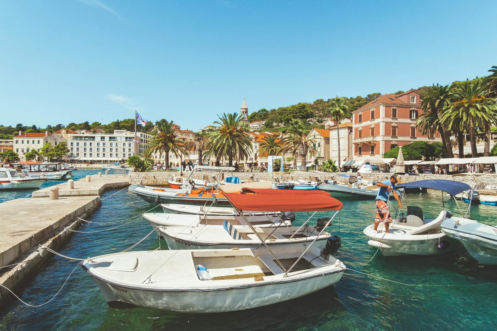 Hvar, otok, morje,