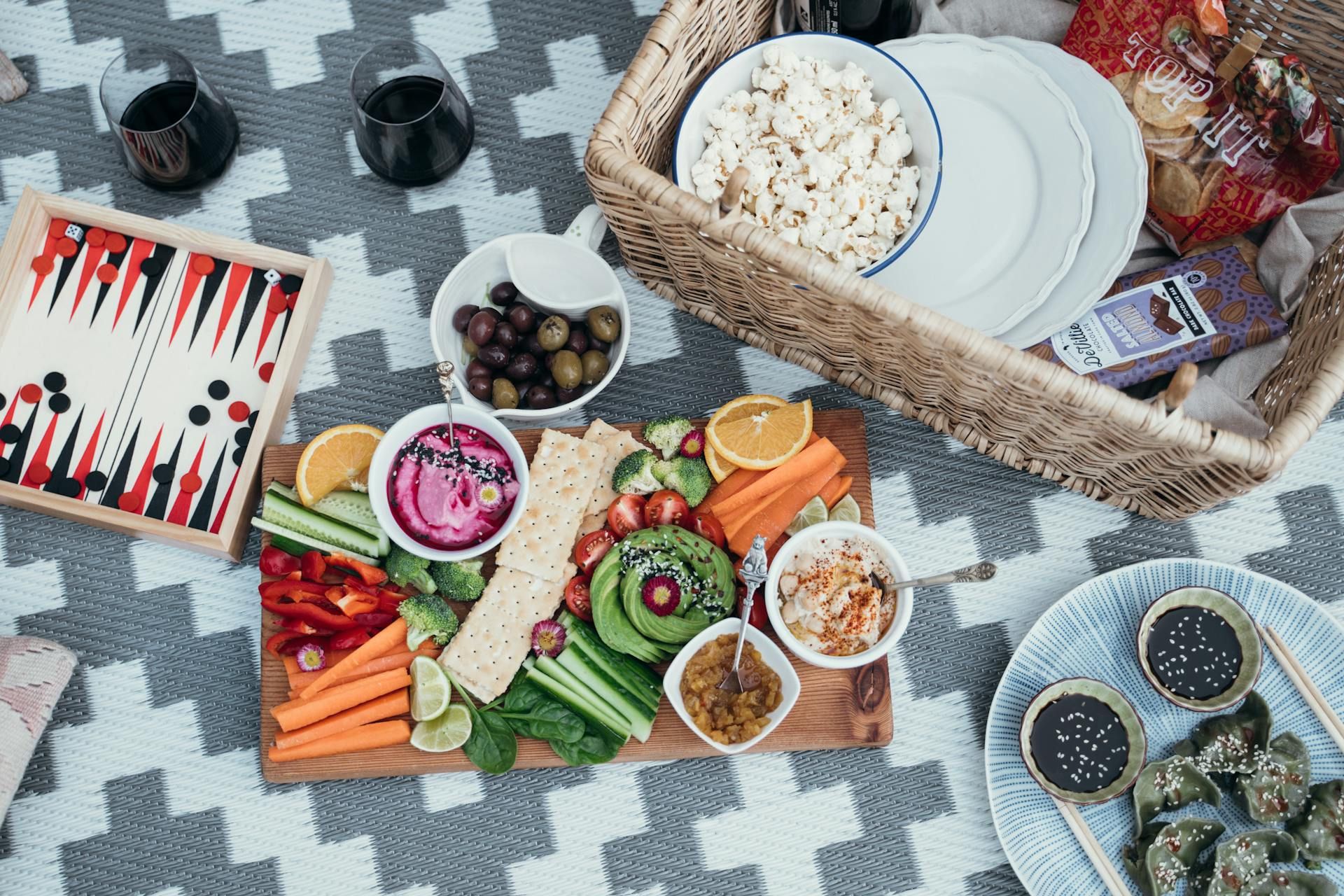 piknik, kosilo, obrok, hrana, 