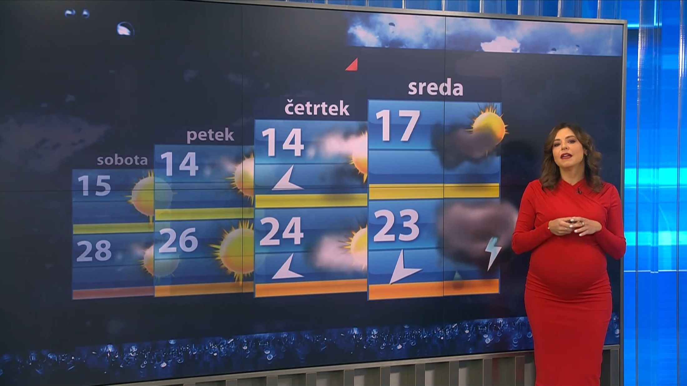 špela jereb vremenarka, voditeljica, POP TV, Špela Jereb,