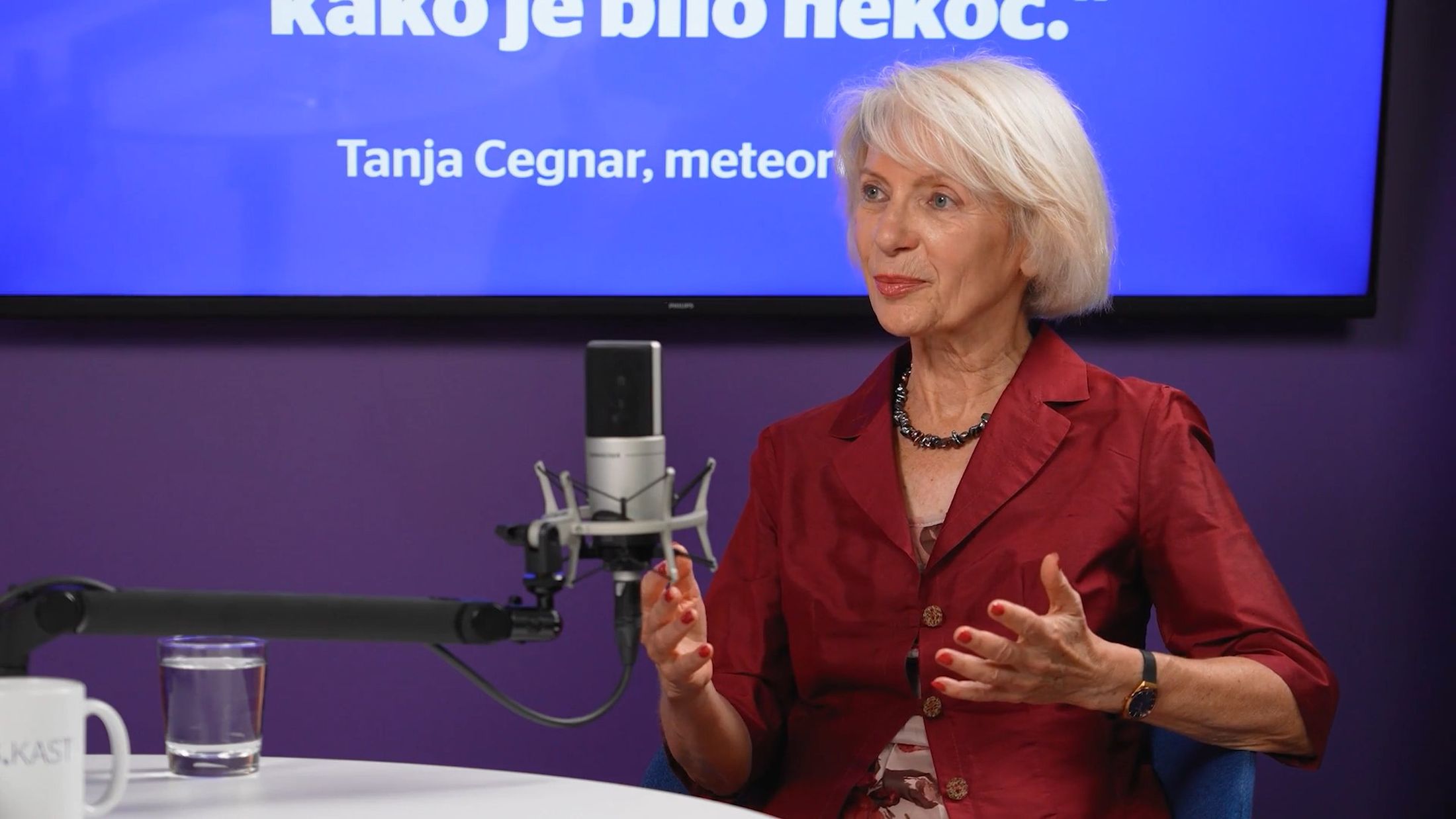vremenarka, Tanja Cegnar, intervju, 