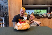 Tim Kores, Julija Veleski, družina, sin,