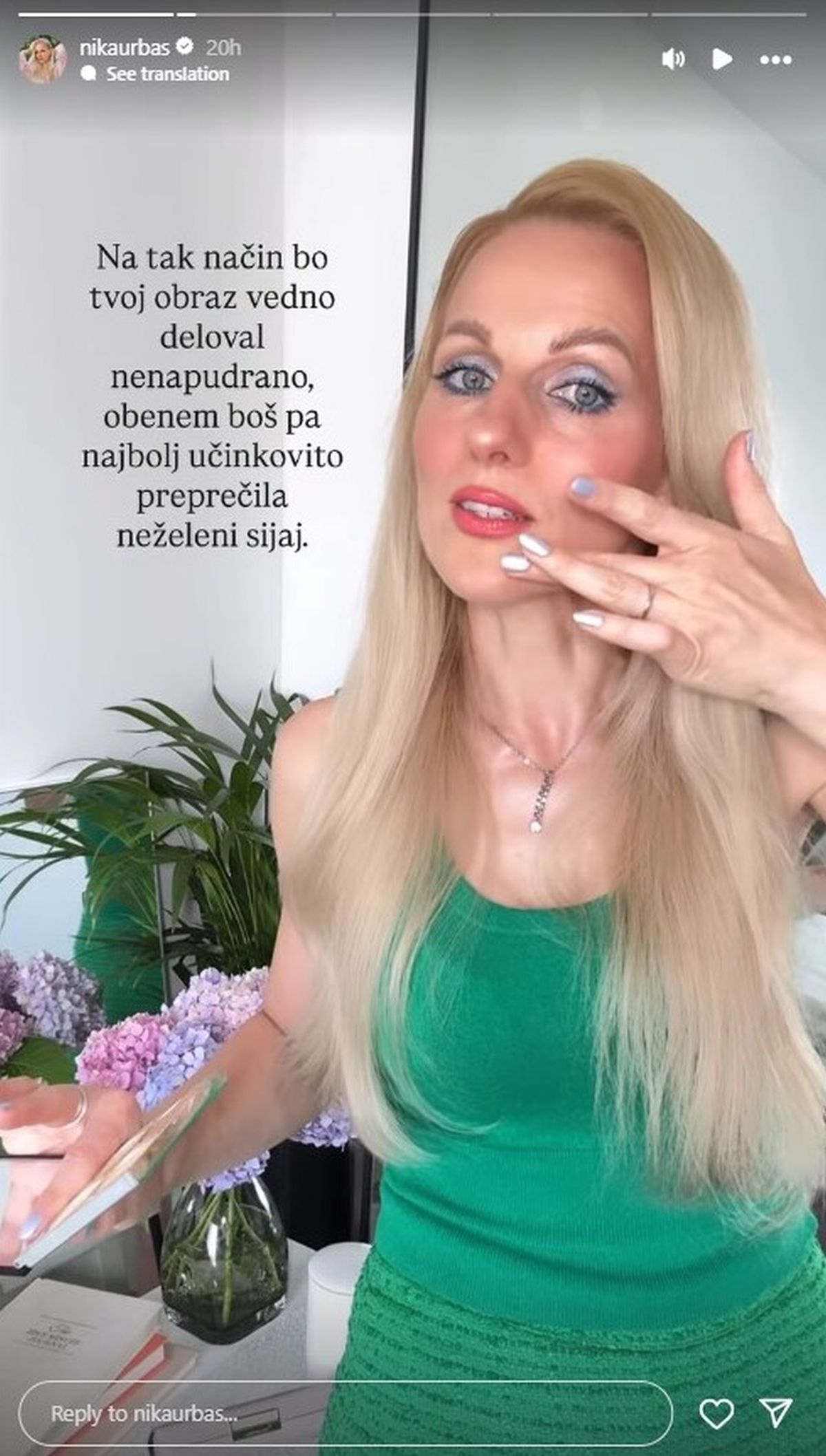 Nika Urbas Nika Urbas, ličenje, Instagram,