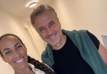 Tina Gaber, Robert Golob, par,