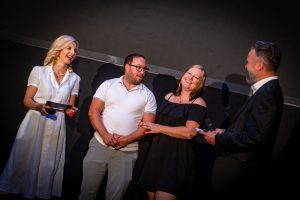 Rudi, Marjetka, voditelja, Suzana Kotel, Igor Krmelj, Poroka na prvi pogled,