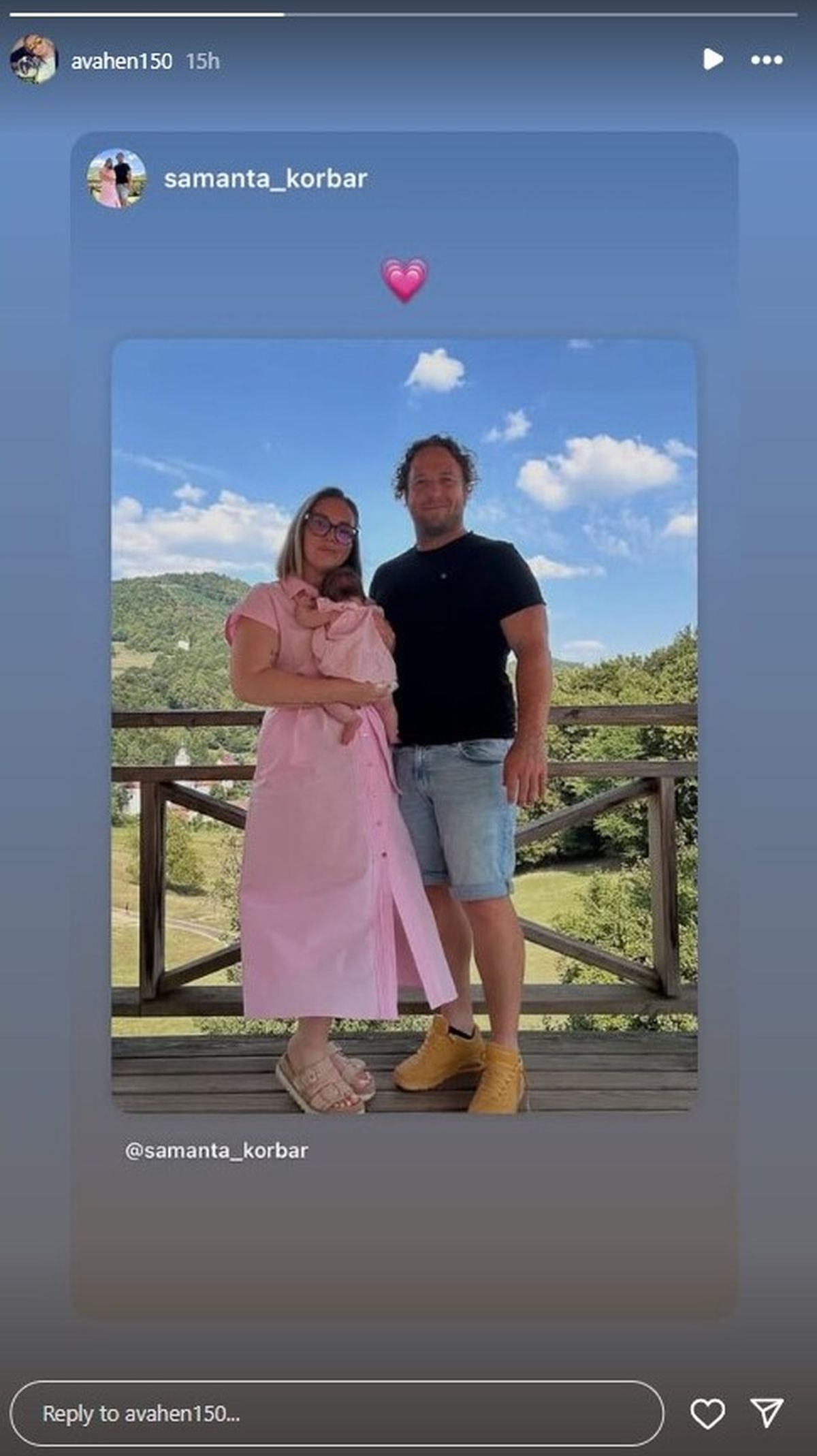 družina, Ambrož Vahen Kralj, Samanta, 
