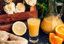 napitek, recept, ingver,