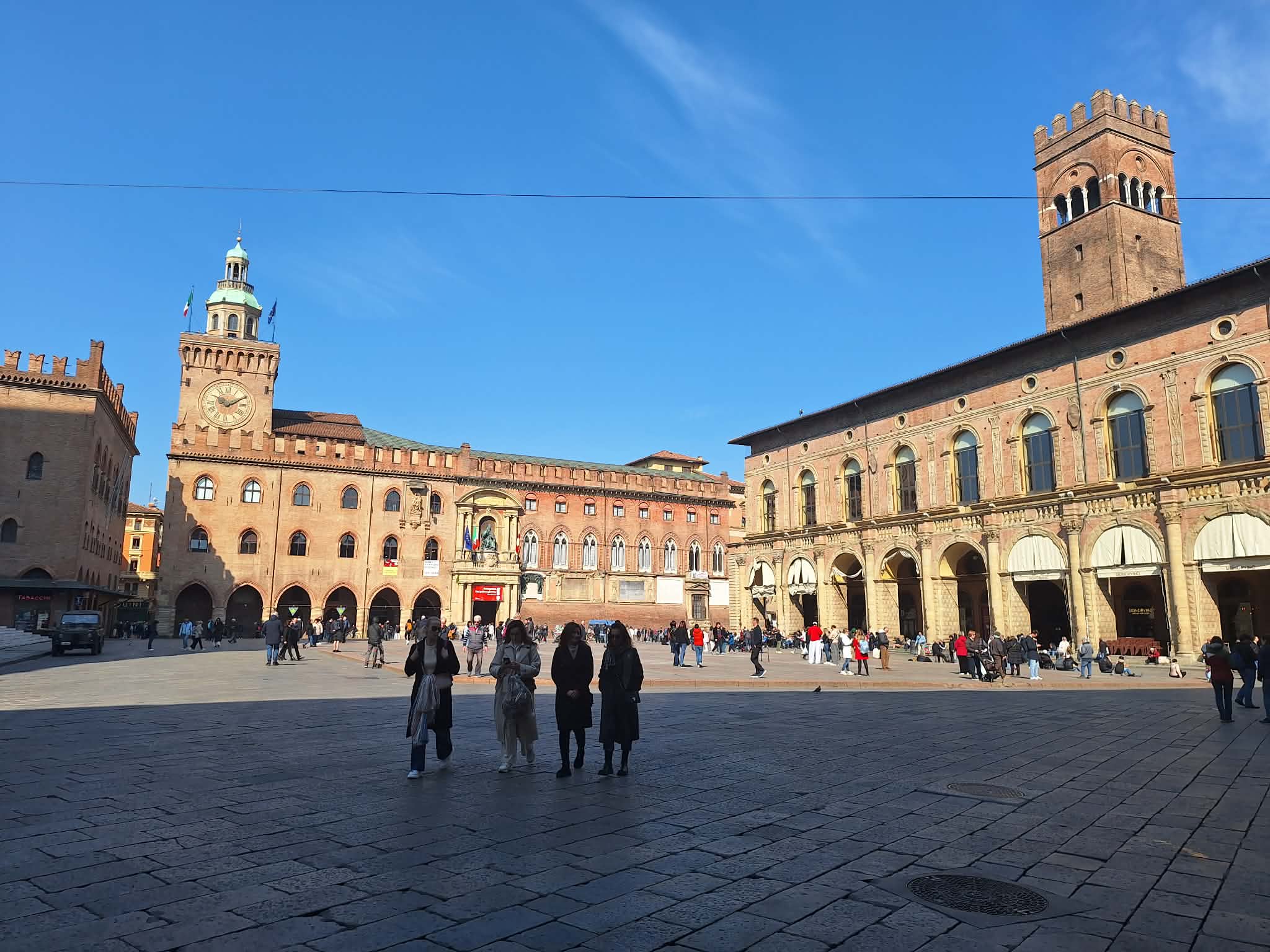 Bologna, trg, Italija, 