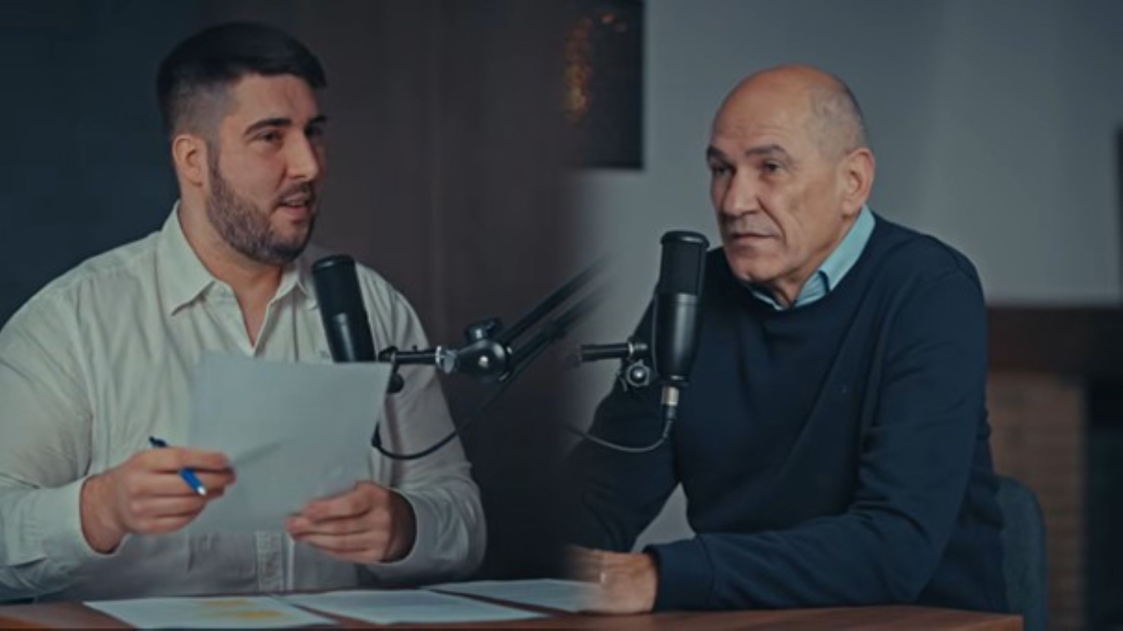 Janez Janša David Milosavljević, Janez Janša, podkast,