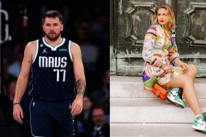 Luka Dončić, Anamaria Goltes, par,