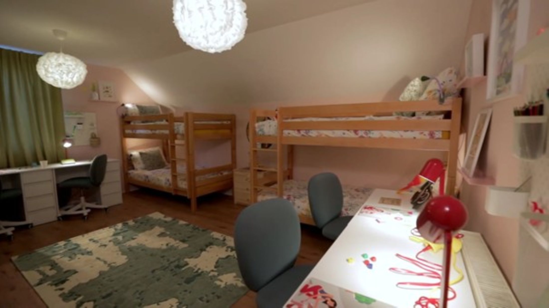 Delovna akcija prenova, otroška soba,