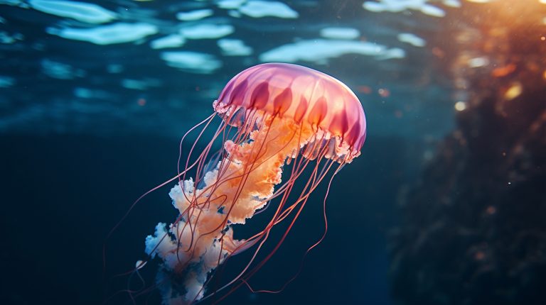meduza, morje,