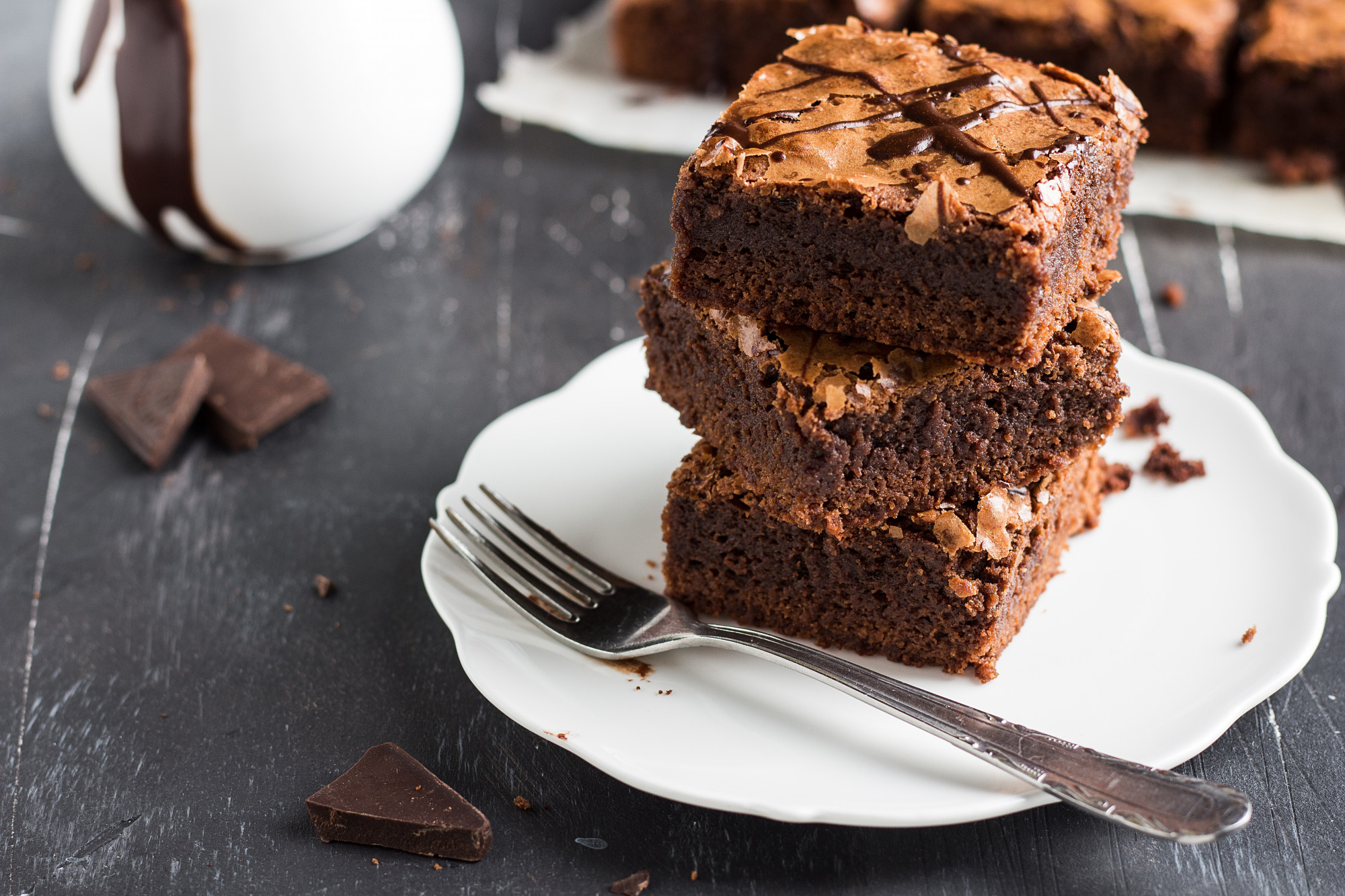 sladica sladica, brownie,