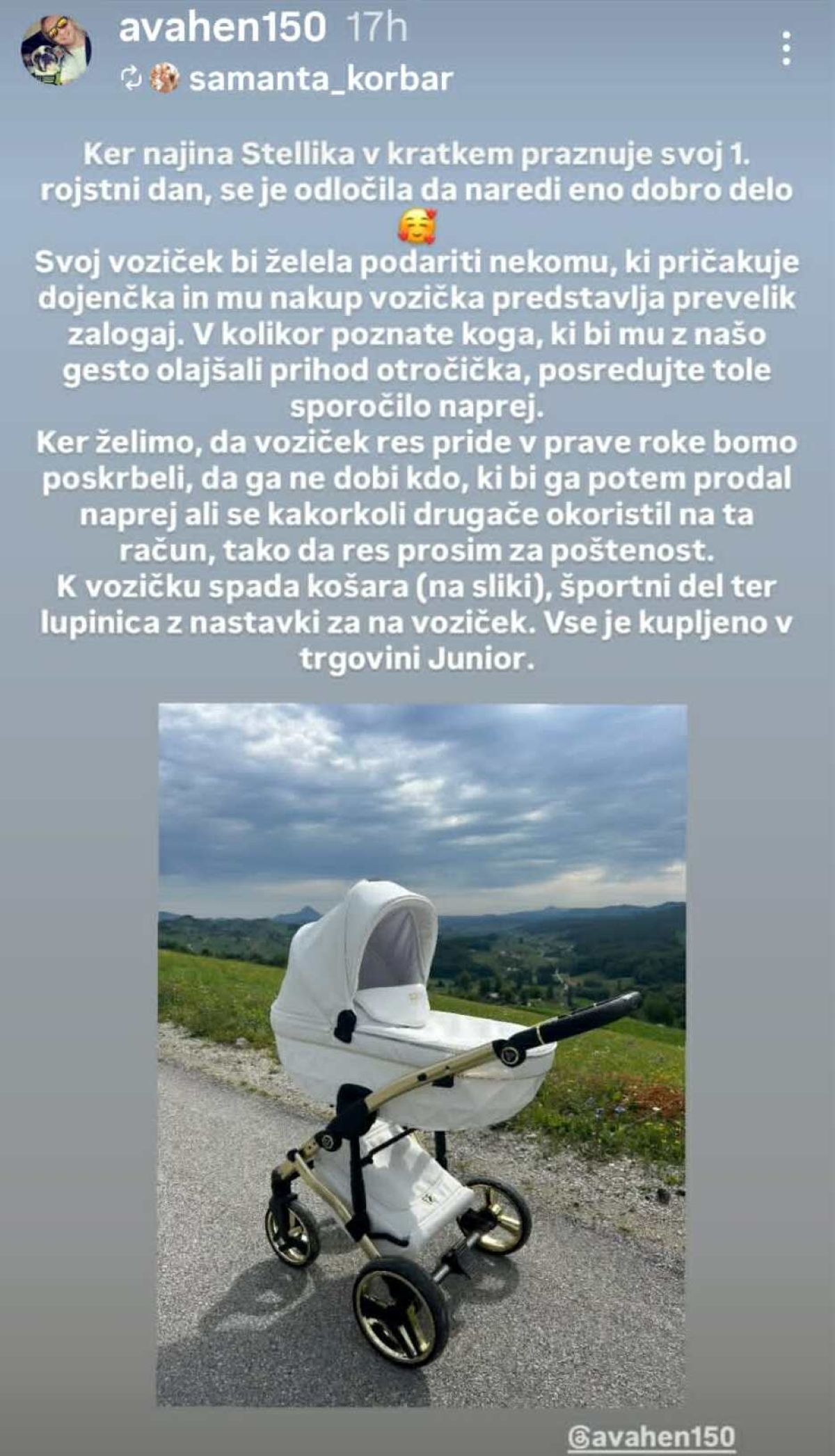 sporočilo Ambroža