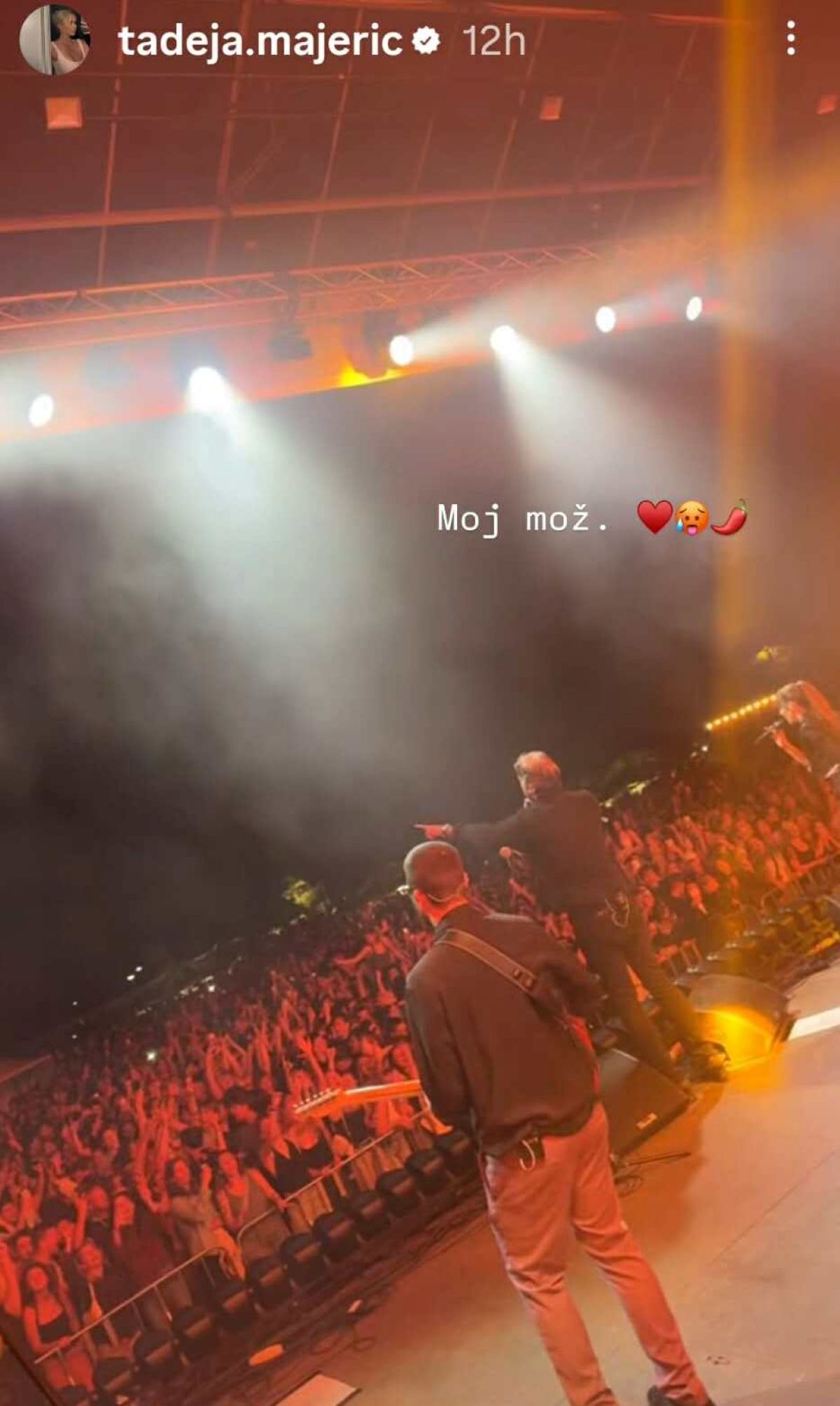 Instagram zgodba Tadeje