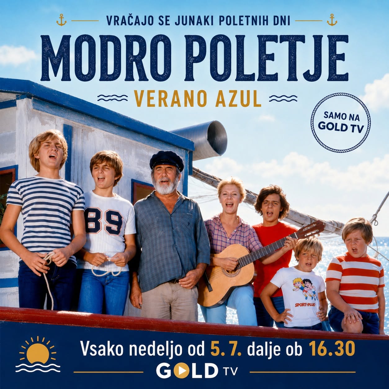 nadaljevanka Modro poletje