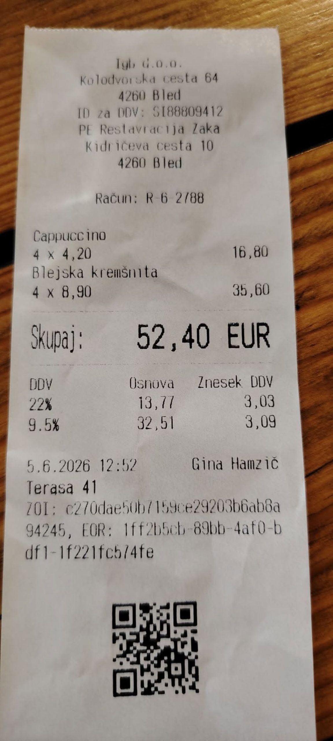 račun