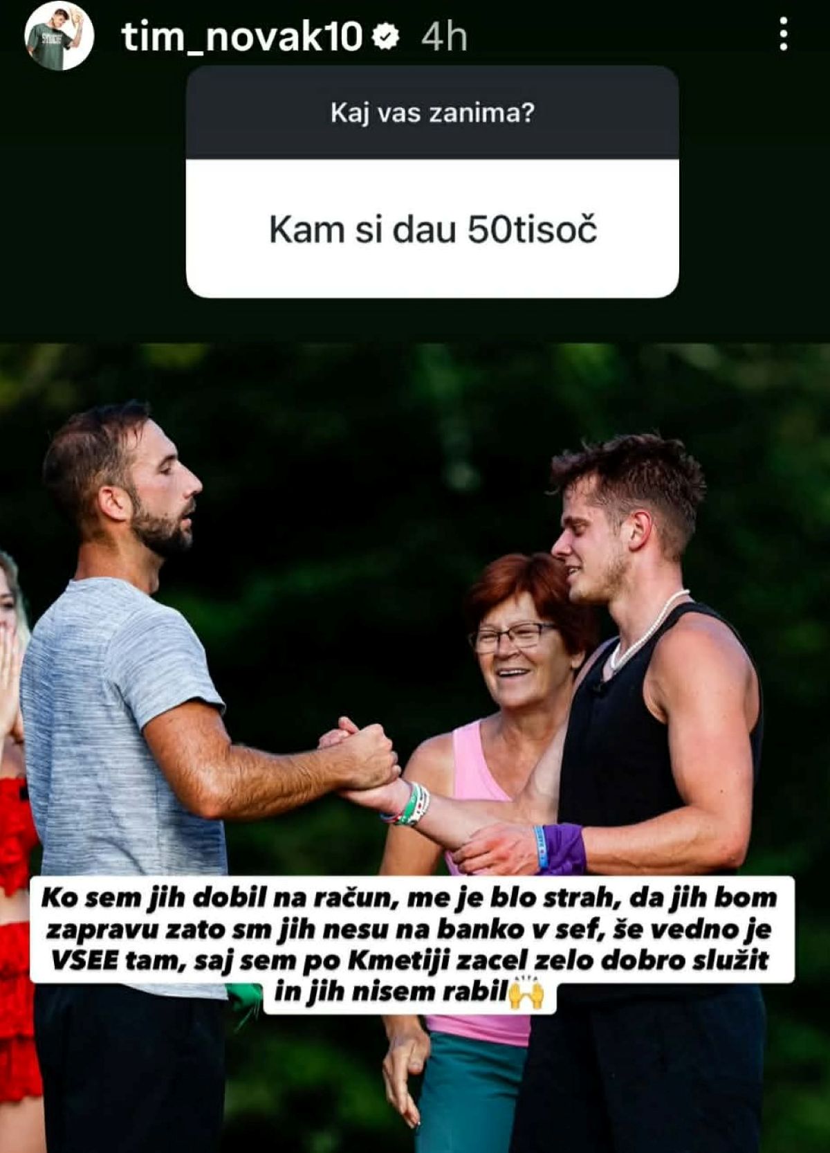 Tim sporočilo