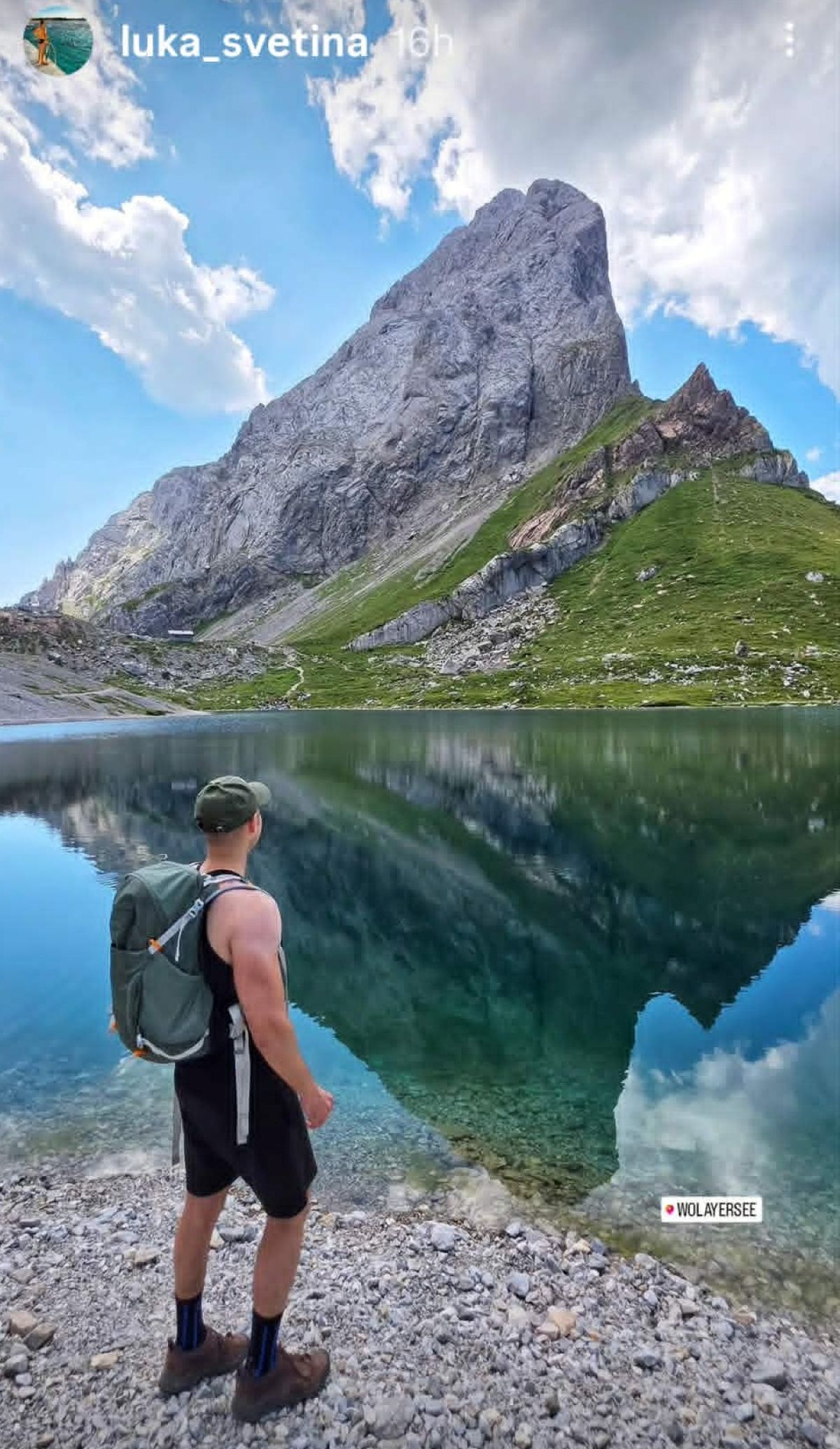 Luka Svetina, jezero, 