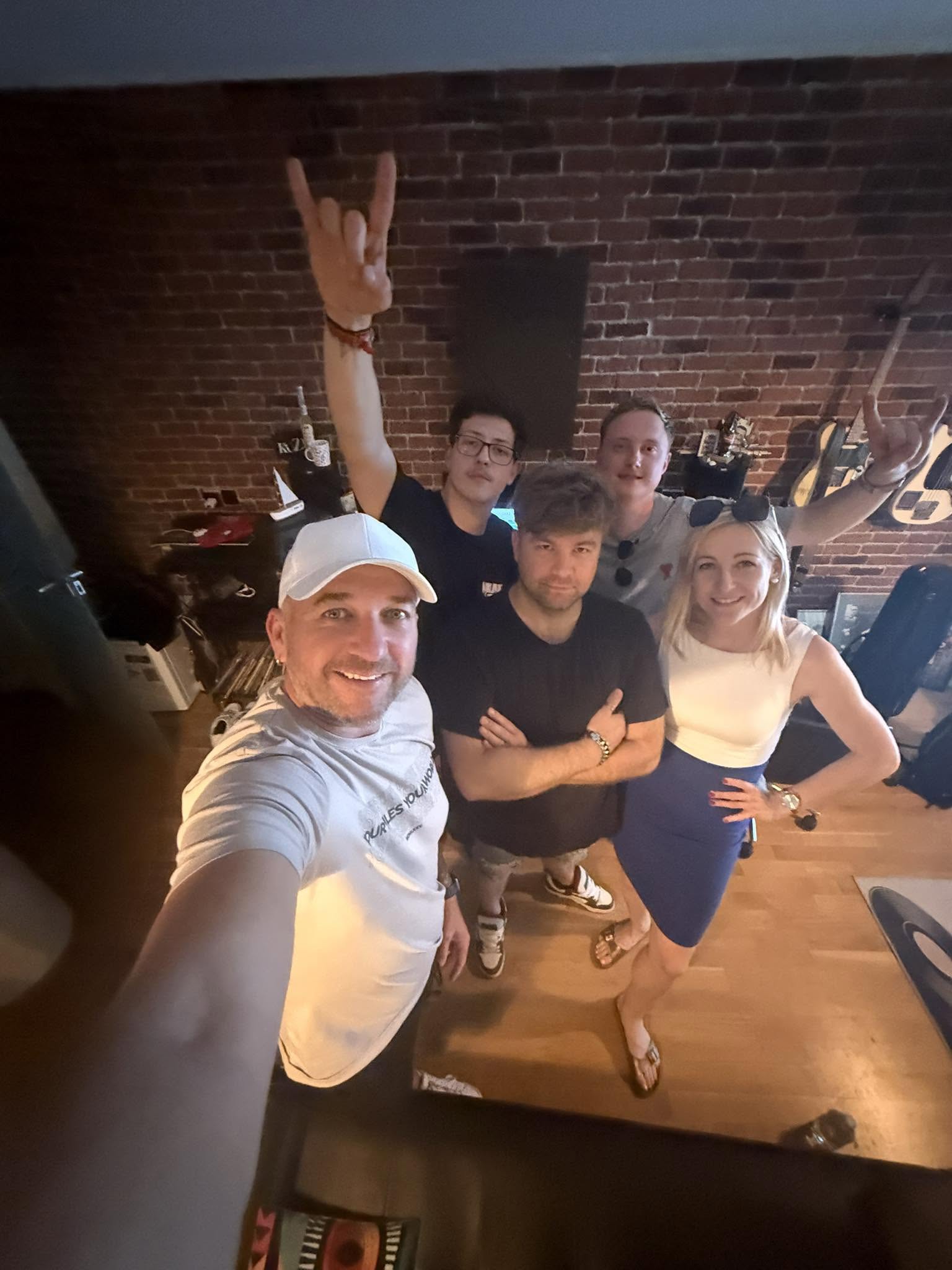 glasbeniki, skupina, kvintet, 