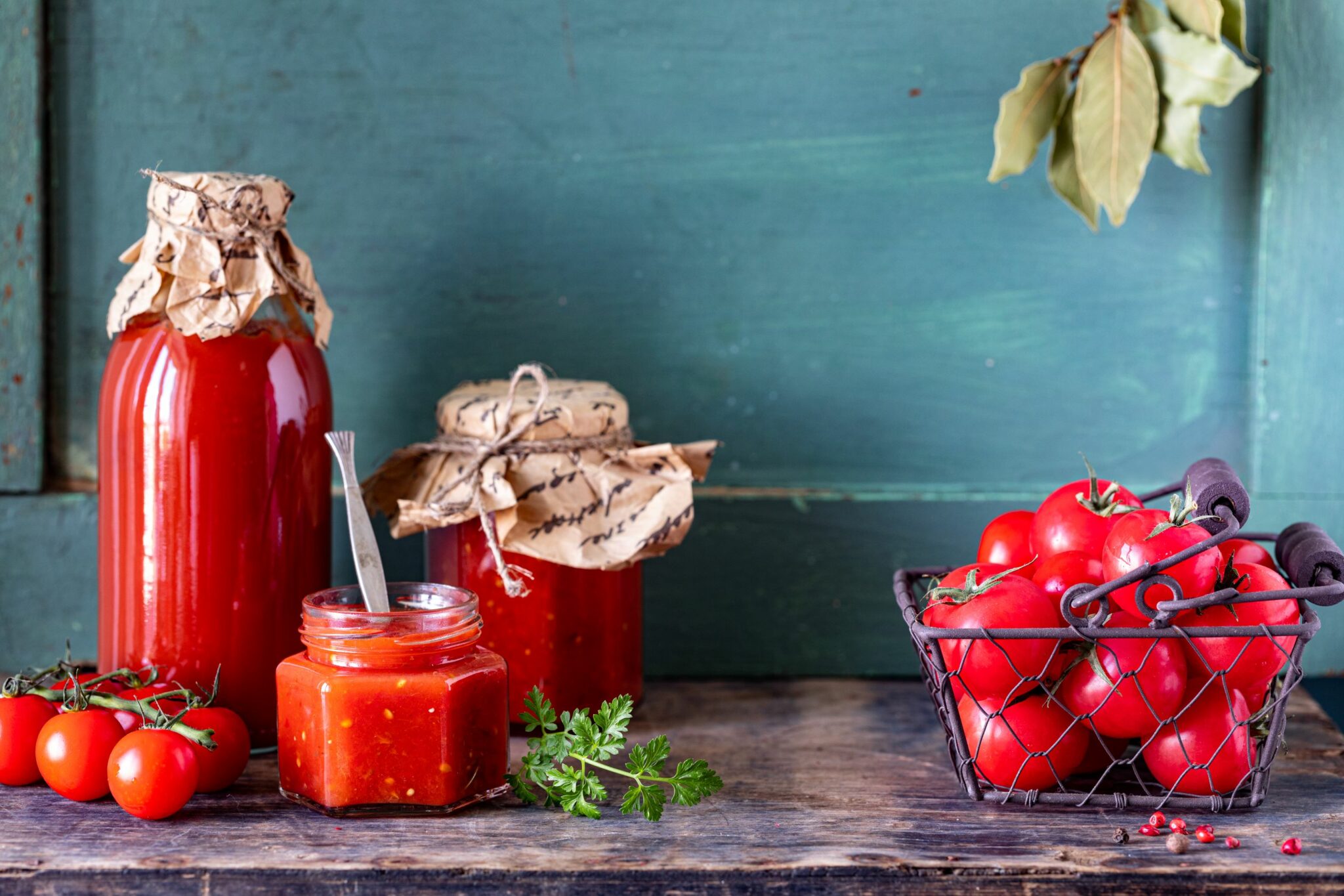 paradižnikova mezga, recept