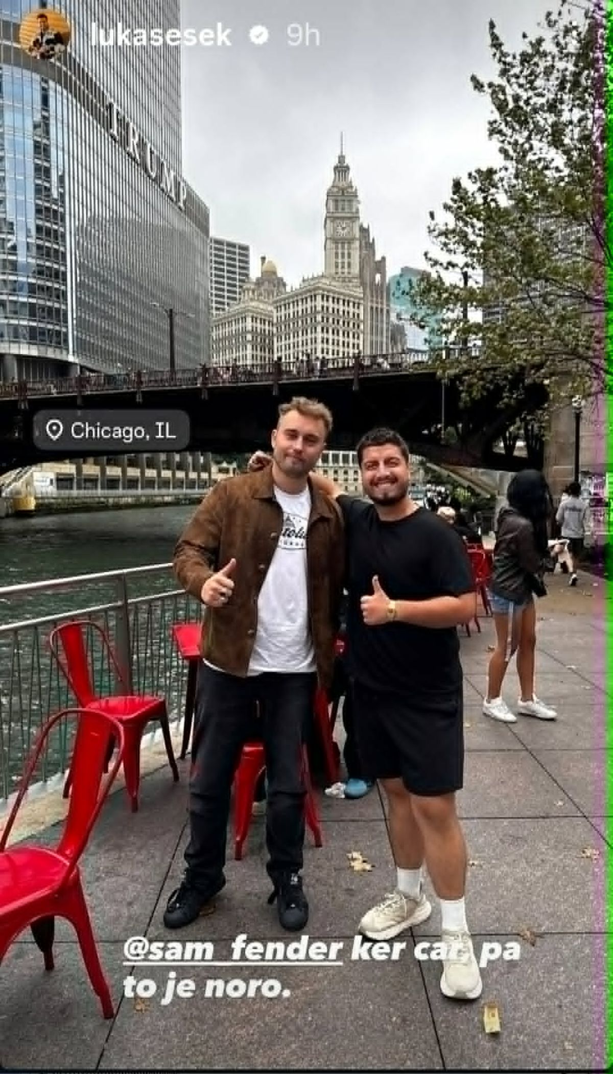 Luka Sešek, Sam Fender,